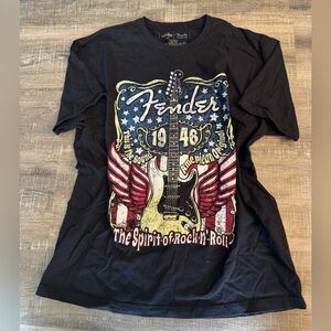Hard Rock Cincinnati Fender Tshirt Unisex